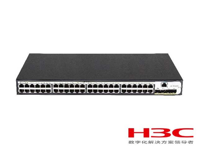 小贝优选 华三US552S-X交换机（H3C LS-S552S-X L3以太网交换机主机,支持48个10/100/1000BASE-T电口,支持2个1000BASE-X SFP端口,支持2个1G/10GBase-X SFP Plus端口,支持AC） 小贝优选交换机